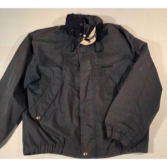 Pacific Trail Other - Pacific Trail Men's LT Navy Hooded Windbreaker Rain Jacket Outdoor Coat